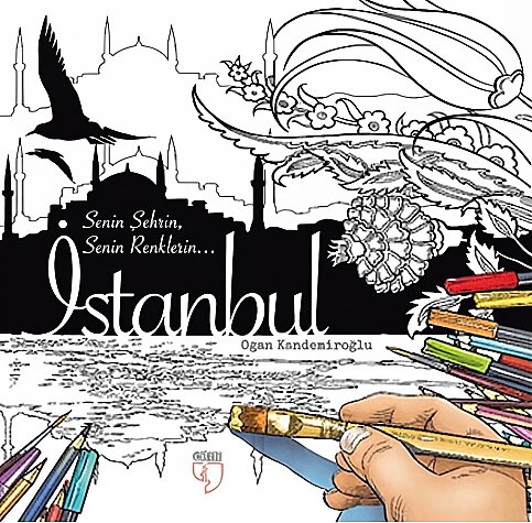 EDAM YAYINLARI İSTANBUL BOYAMA KİTABI - 1