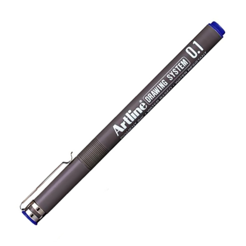 Artline Ek-231 Çizim Kalemi 0.1mm Mavi 1li Blister (A-Ek-231.B1 Blue) - 1