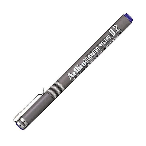 ARTLİNE EK-232 ÇİZİM KALEMİ 0.2mm MAVİ (A-EK-232 BLUE) - 1