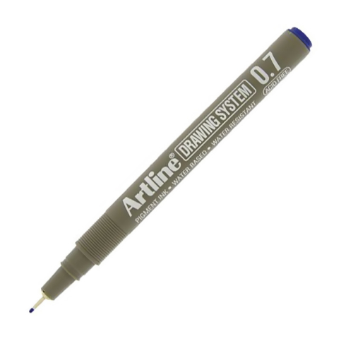 Artline 237 Çizim Kalemi 0.7Mm Mavi 1Li Blister - 1