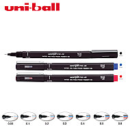 UNİ PIN005-200 ÇİZİM KALEMİ 0.05mm SİYAH - 4