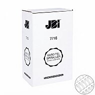 JBİ KARO TEL SPİRAL 7/16 3:1 60-75 SAYFA BEYAZ 100LÜ (15315070) - JBİ
