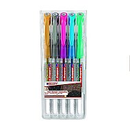 Edding 2185 Crystal Jelly Jel Kalem Metalik 5 Renk - 3