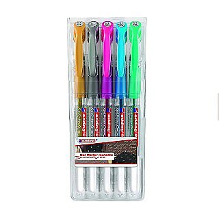 Edding 2185 Crystal Jelly Jel Kalem Metalik 5 Renk - 3