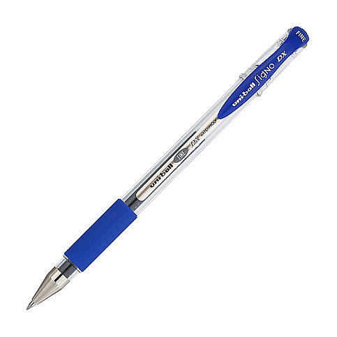 UNİ UM-151 SİGNO DX FİNE JEL KALEM 0.7 MAVİ - 1