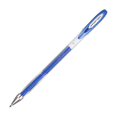 Uni Um-120Nm Signo Noble Jel Kalem 0.8 Metalik Mavi - 1