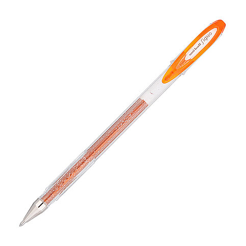 UNİ UM-120SP SPARKLİNG JEL KALEM 1.0 TURUNCU - 1