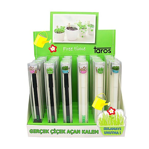 VİNTAGE LABEL 2252 ÇİM AÇAN JEL KALEM - 1