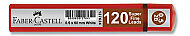 FABER-CASTELL GRİP KALEM UCU 0.5 2B 60mm KIRMIZI (5090127620) - FABER-CASTELL