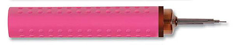 FABER-CASTELL GRİP KALEM UCU 0.5 2B 60mm PEMBE (5090127622) - 1