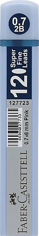 FABER-CASTELL GRİP KALEM UCU 0.7 2B 60mm AÇIK MAVİ (5090127724) - 1