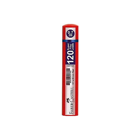 FABER-CASTELL GRİP KALEM UCU 0.7 2B 60mm KIRMIZI (5090127721) - 1