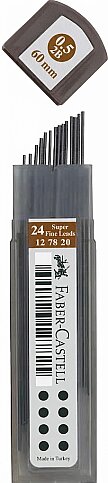 FABER-CASTELL KALEM UCU 0.5 2B 60mm (5090127820) - 1