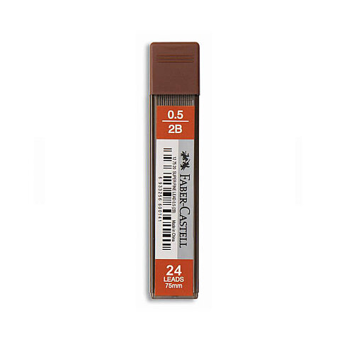 FABER-CASTELL KALEM UCU 0.5 2B 75mm (5090127520) - 1