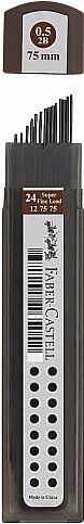 FABER-CASTELL SÜPER FİNE KALEM UCU 0.5 2B 75mm (5090127575) - 1