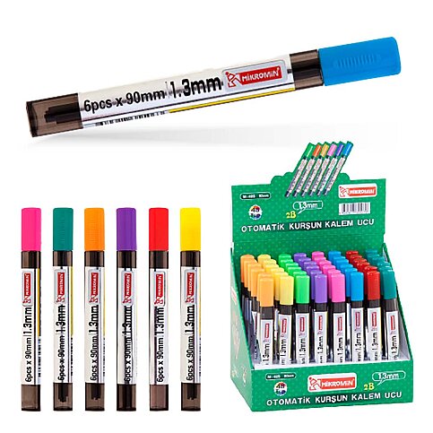 MİKRO M-625 KALEM UCU 1.3 2B 90mm - 1