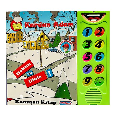 EKİCİ YAYINLARI DOKUN VE DİNLE KARDAN ADAM SESLİ KİTAP-UĞUR KÖSE - 1