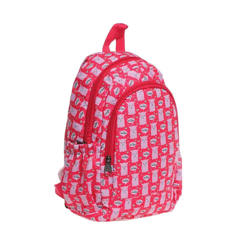 Kaukko V6018 Kids&Love Lama Pembe Anaokul Çantası - 1