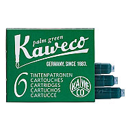KAWECO 009 DOLMA KALEM KARTUŞU YEŞİL 6LI - KAWECO
