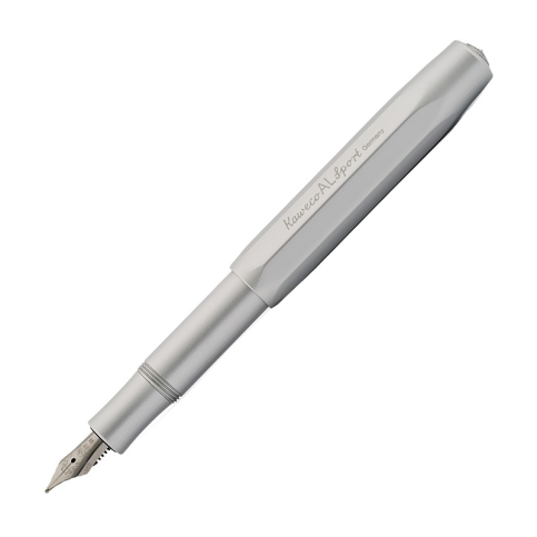Kaweco 089 Al Sport Dolma Kalem M Uç Gümüş - 1