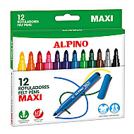 ALPİNO AR-06 MAXİ KEÇELİ KALEM 12 RENK - 1