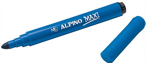 ALPİNO AR-06 MAXİ KEÇELİ KALEM 12 RENK - 2