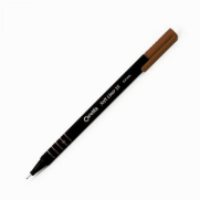 Caretta C-55-14-T Soft Liner Keçeli Kalem 0.4 Kahve - 2