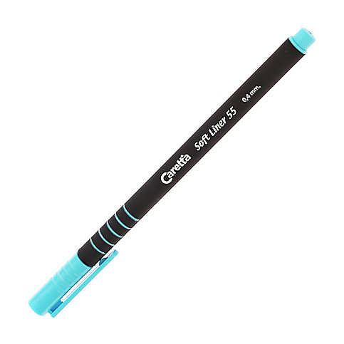 CARETTA C-55-06-T SOFT LİNER KEÇELİ KALEM 0.4 TURKUAZ - 1
