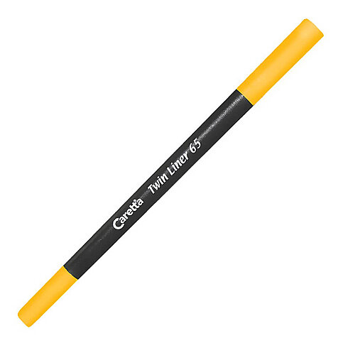 CARETTA C-65-61-T ÇİFT UÇLU KEÇELİ KALEM 0.4-1mm ALTIN - 1
