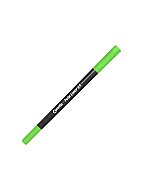 CARETTA C-65-43-T ÇİFT UÇLU KEÇELİ KALEM 0.4-1mm FOSFORLU YEŞİL - CARETTA