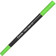 CARETTA C-65-43-T ÇİFT UÇLU KEÇELİ KALEM 0.4-1mm FOSFORLU YEŞİL - CARETTA