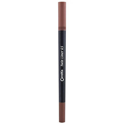 CARETTA C-65-14-T ÇİFT UÇLU KEÇELİ KALEM 0.4-1mm KAHVE - 1