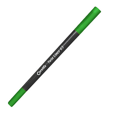 CARETTA C-65-05-T ÇİFT UÇLU KEÇELİ KALEM 0.4-1mm KOYU YEŞİL - 1