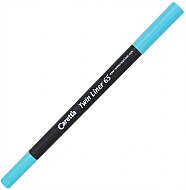CARETTA C-65-06-T ÇİFT UÇLU KEÇELİ KALEM 0.4-1mm TURKUAZ - CARETTA