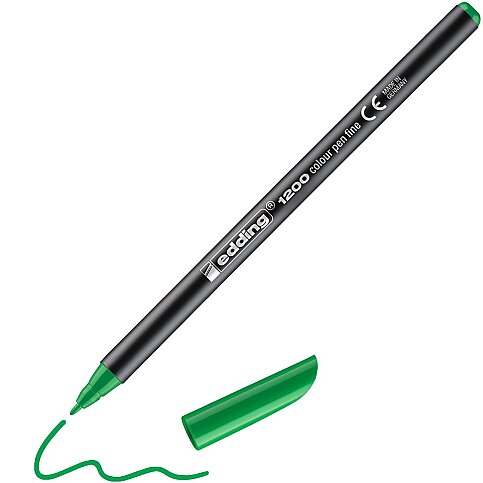 EDDİNG 1200 GRAFİK KALEMİ FOSFORLU YEŞİL - 1