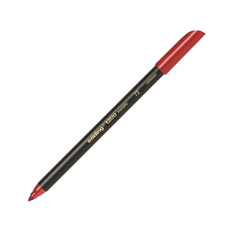 Edding 1200 Grafik Kalemi Metalik Kırmızı