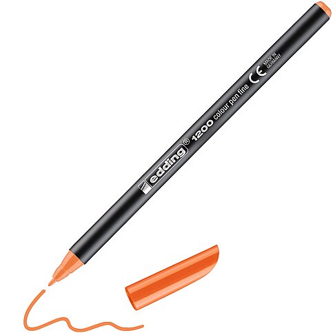 EDDİNG 1200 GRAFİK KALEMİ TURUNCU - 1