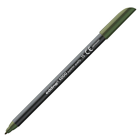 EDDİNG 1200 GRAFİK KALEMİ ZEYTİN YEŞİLİ - 1