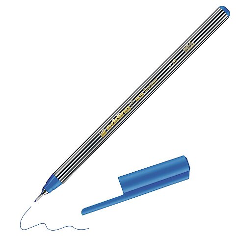 EDDİNG E-55 FİNELİNER KEÇE UÇLU KALEM AÇIK MAVİ - 1