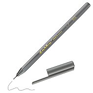 EDDİNG E-55 FİNELİNER KEÇE UÇLU KALEM GRİ - EDDİNG