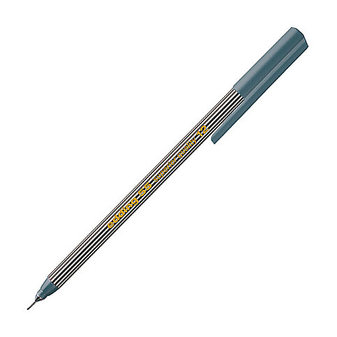 EDDİNG E-55 FİNELİNER KEÇE UÇLU KALEM GRİ - 2