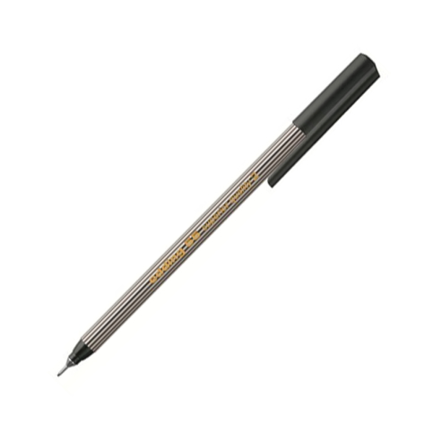 Edding E-55 Fineliner Keçe Uçlu Kalem Siyah - 1