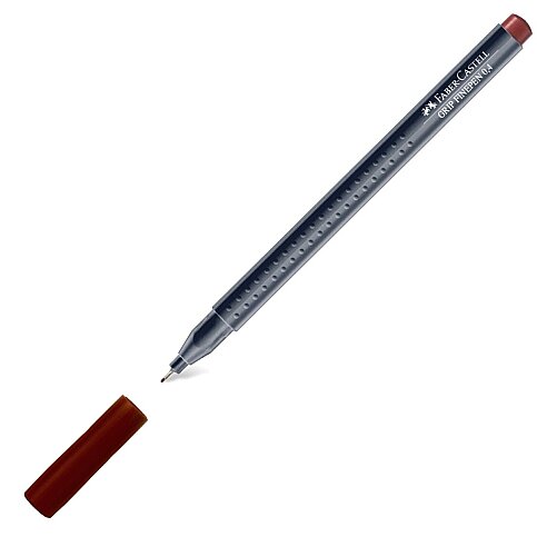 FABER-CASTELL GRİP FİNEPEN 0.4mm KEÇE UÇ KAHVE (5020151687) - 2