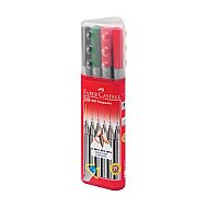 Faber-Castell Grip Finepen 0.4mm Keçe Uç 10 Renk Plastik Kutu (5020151611) - FABER-CASTELL (1)