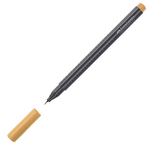 FABER-CASTELL GRİP FİNEPEN 0.4mm KEÇE UÇ KROM SARISI (5020151606) - 2