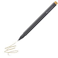 FABER-CASTELL GRİP FİNEPEN 0.4mm KEÇE UÇ KROM SARISI (5020151606) - FABER-CASTELL