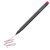 FABER-CASTELL GRİP FİNEPEN 0.4mm KEÇE UÇ LAL KIRMIZI (5020151626) - FABER-CASTELL