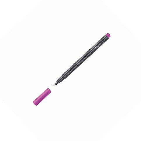 FABER-CASTELL GRİP FİNEPEN 0.4mm KEÇE UÇ MOR (5020151634) - 1