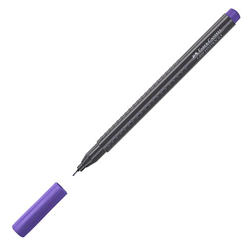 FABER-CASTELL GRİP FİNEPEN 0.4mm KEÇE UÇ MOR (5020151634) - 2