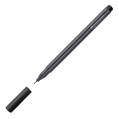 FABER-CASTELL GRİP FİNEPEN 0.4mm KEÇE UÇ SİYAH (5020151699) - 2